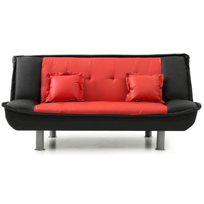 Lionel Faux Leather Sofa Bed