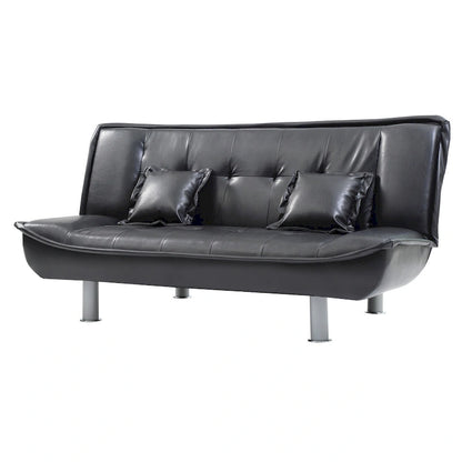 Lionel Faux Leather Sofa Bed