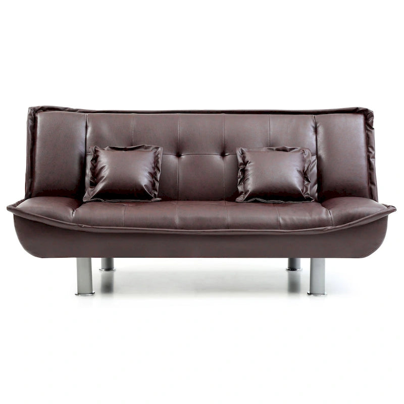 Lionel Faux Leather Sofa Bed