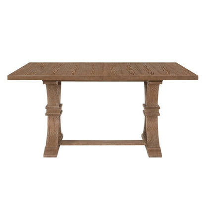 Hudson Fabric and Wood 7 Piece Dining Set by Christopher Knight Home