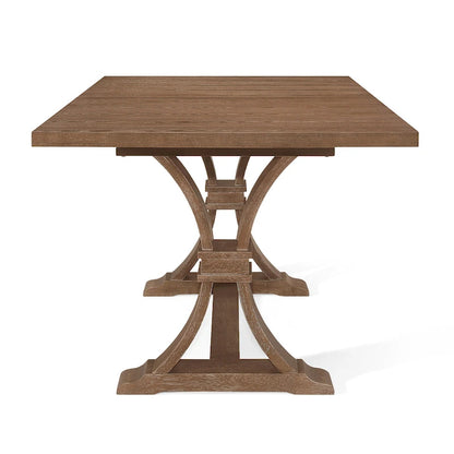 Hudson Fabric and Wood 7 Piece Dining Set by Christopher Knight Home