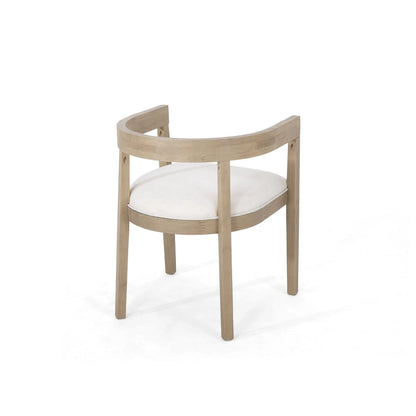 Hudson Fabric and Wood 7 Piece Dining Set by Christopher Knight Home