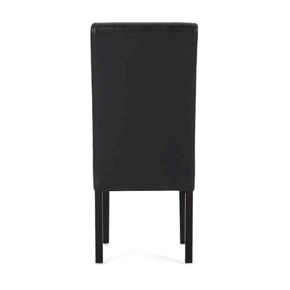 Pertica Upholstered T-Stitch Dining Chairs (Set of 2) by Christopher Knight Home