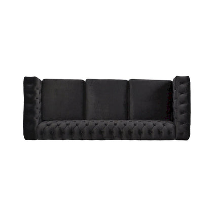 Parkhurst Tufted Velvet Sofa by Christopher Knight Home