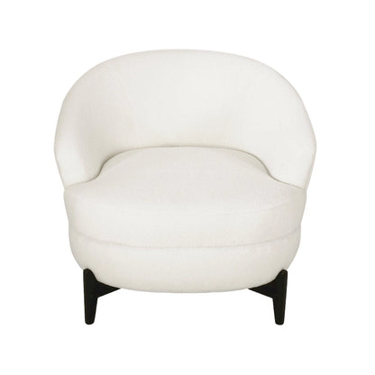 Sydmor Boucle Upholstered Club Chair by Christopher Knight Home