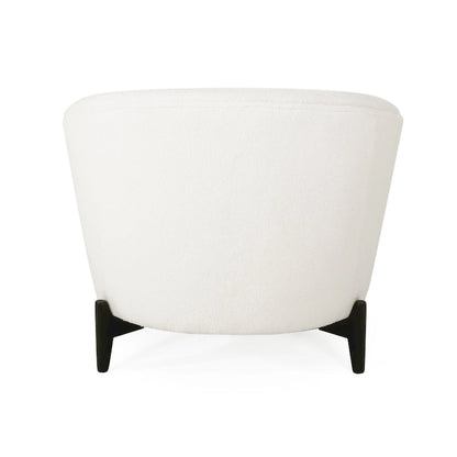 Sydmor Boucle Upholstered Club Chair by Christopher Knight Home