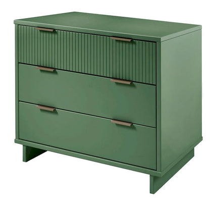 Manhattan Comfort Granville 38.18 Modern Standard 3 Drawer Dresser