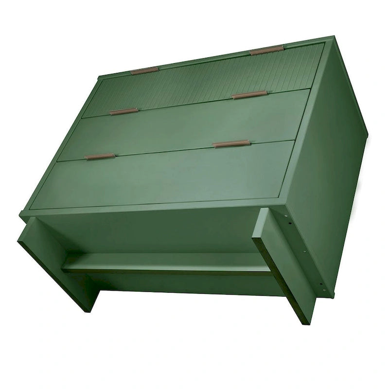 Manhattan Comfort Granville 38.18 Modern Standard 3 Drawer Dresser