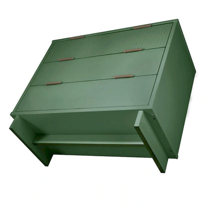 Manhattan Comfort Granville 38.18 Modern Standard 3 Drawer Dresser