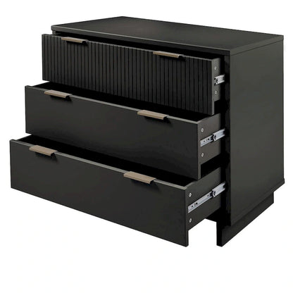 Manhattan Comfort Granville 38.18 Modern Standard 3 Drawer Dresser