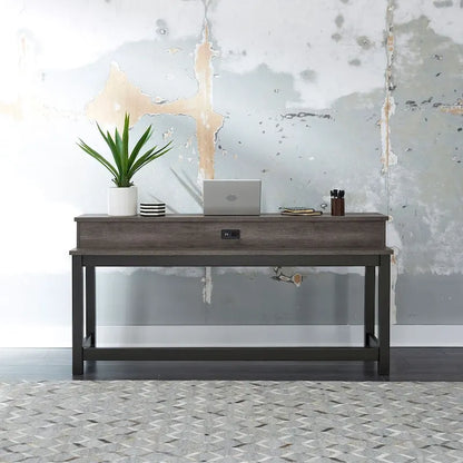 Tanners Creek Grey Console and Stools 4 Piece Bar Table Set