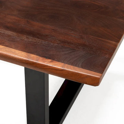 Modrest Taylor Modern Live Edge Wood Dining Table
