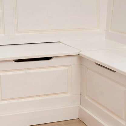 Josie White Corner Breakfast Nook