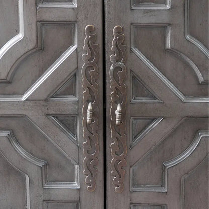 Chanters Solid Wood 2-Door Accent Cabinet