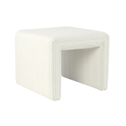 HomePop Modern Channel Ottoman