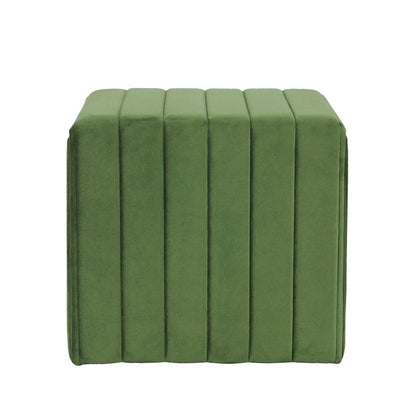 HomePop Modern Channel Ottoman