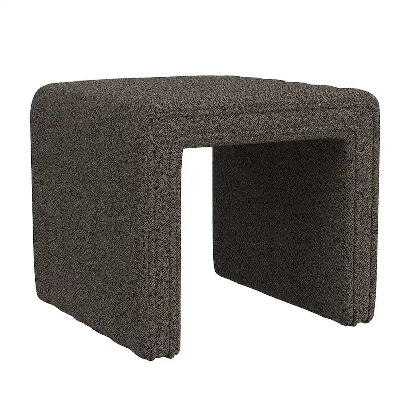 HomePop Modern Channel Ottoman