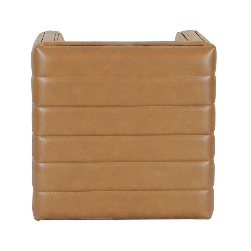 HomePop Modern Channel Ottoman