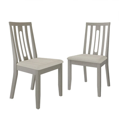 CraftPorch Contemporary Wooden Dining Chairs (Set of 2) - N/A