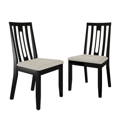 CraftPorch Contemporary Wooden Dining Chairs (Set of 2) - N/A
