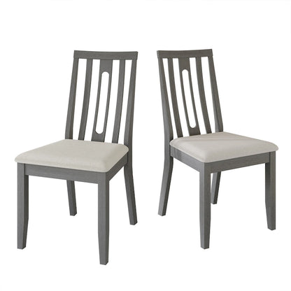 CraftPorch Contemporary Wooden Dining Chairs (Set of 2) - N/A