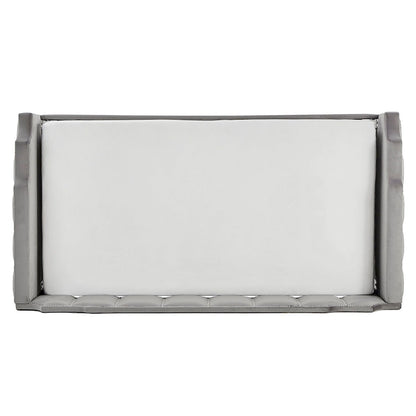 Chareau Glam Grey Velvet Daybed by iNSPIRE Q Modern