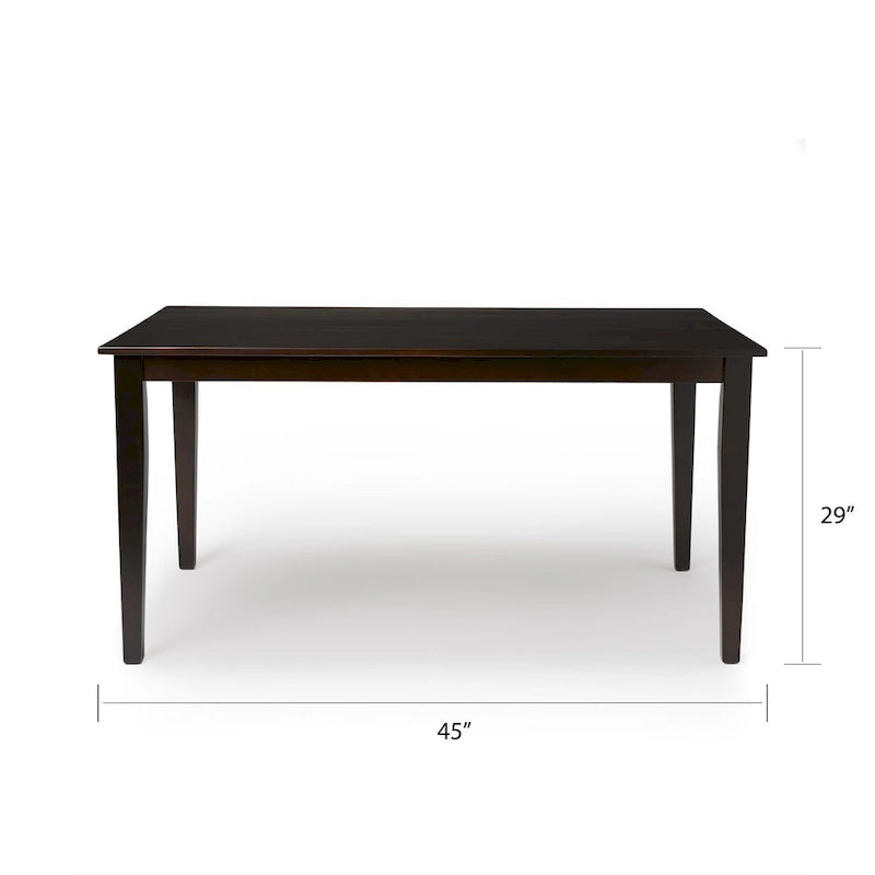 Simple Living Shaker Dining Table
