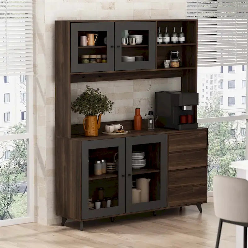 Sideboard Wine Cabinet Tea Cabinet Kitchen Cupboard Buffets Sideboards