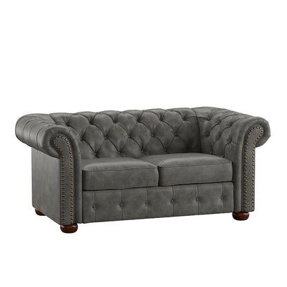 Knightsbridge Tufted Chesterfield Loveseat by iNSPIRE Q Artisan