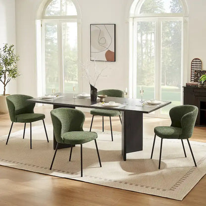 Art Leon Modern Dining Chairs, Set of 2