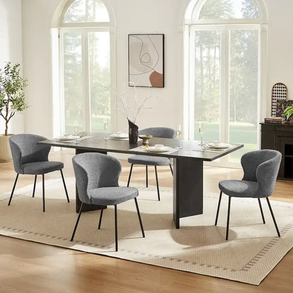 Art Leon Modern Dining Chairs, Set of 2