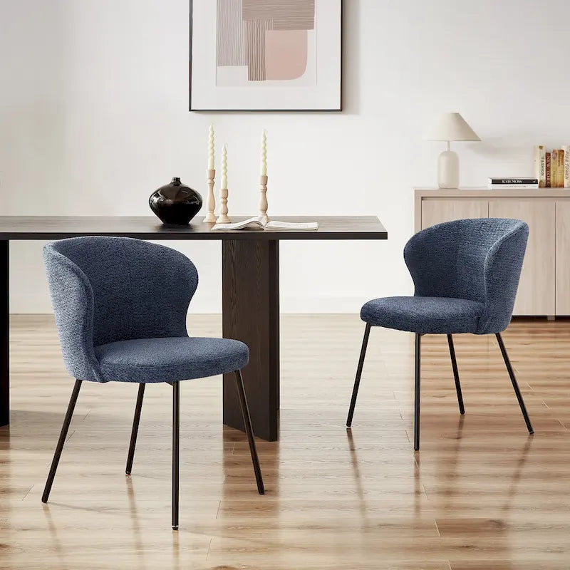 Art Leon Modern Dining Chairs, Set of 2