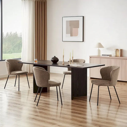Art Leon Modern Dining Chairs, Set of 2
