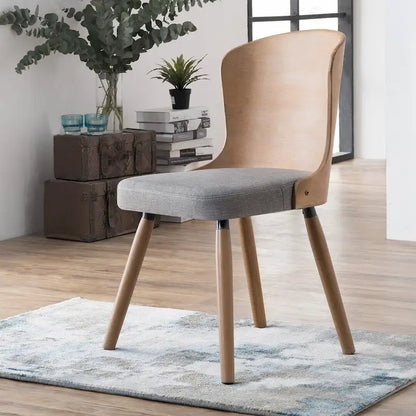 Corvus Calvados Mid-century Modern Dining Chairs (Set of 2)