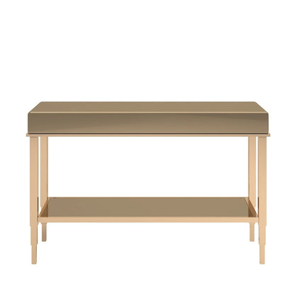 Camille Mirrored TV Stand Console Table with Drawer by iNSPIRE Q Bold