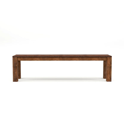 Anaisha Rustic Solid Mango Wood Dining Bench by Furniture of America