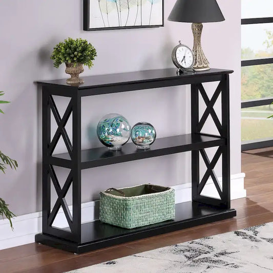 Convenience Concepts Coventry Console Table with Shelves