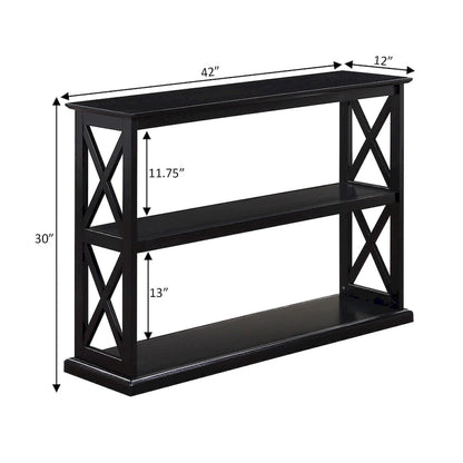 Convenience Concepts Coventry Console Table with Shelves
