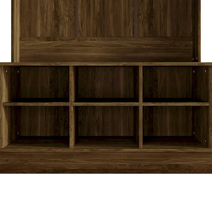 CraftPorch Modern and Contemporary Hall Tree with Storage