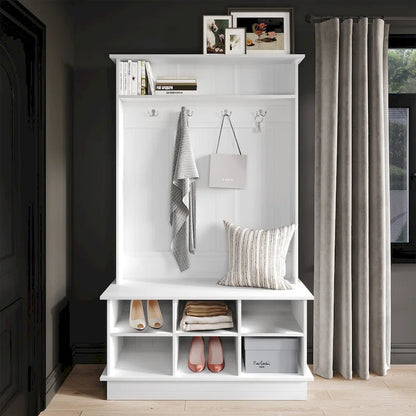 CraftPorch Modern and Contemporary Hall Tree with Storage