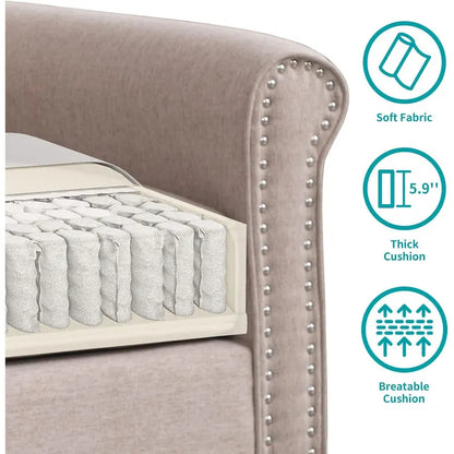 Mixoy Modern Sofa, Loveseat