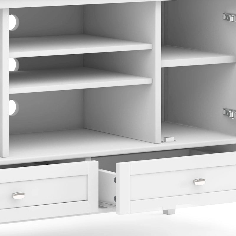 WYNDENHALL Norfolk Transitional TV Media Stand For TVs up to 50 inches