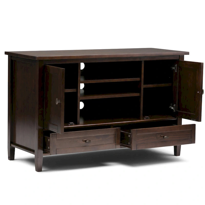 WYNDENHALL Norfolk Transitional TV Media Stand For TVs up to 50 inches