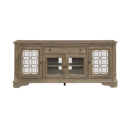 Magnolia Manor Mirrored Entertainment TV Stand - 2 Finishes