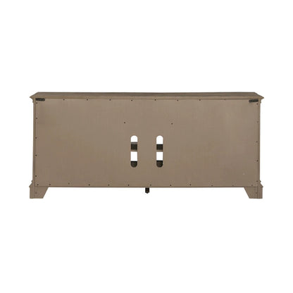 Magnolia Manor Mirrored Entertainment TV Stand - 2 Finishes