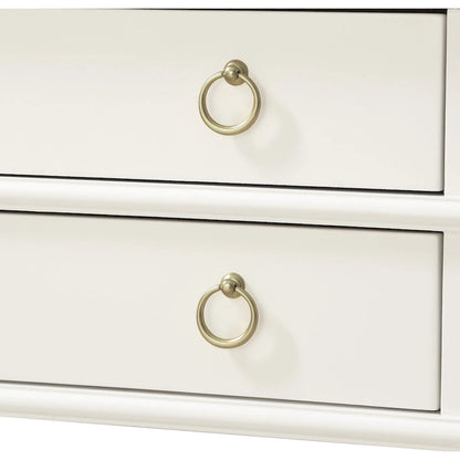 Collette 2-Drawer Tray Top Nightstand by Greyson Living