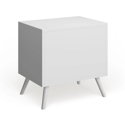Bodo Mid-century Modern Wood 2-Drawer Nightstand by Carson Carrington