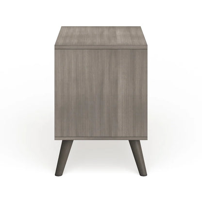 Bodo Mid-century Modern Wood 2-Drawer Nightstand by Carson Carrington