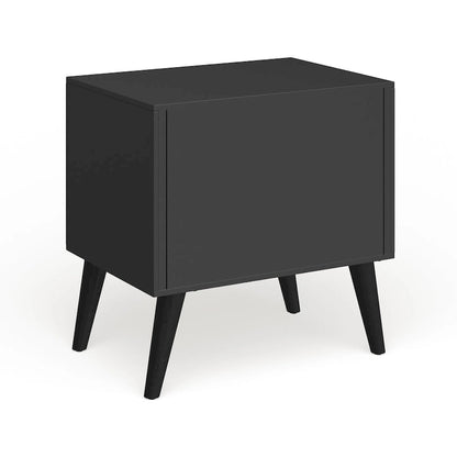 Bodo Mid-century Modern Wood 2-Drawer Nightstand by Carson Carrington