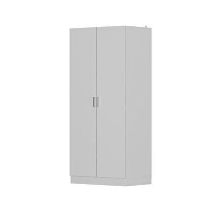 5-Tier Amoires Wardrobe Cabinet With 2 Doors